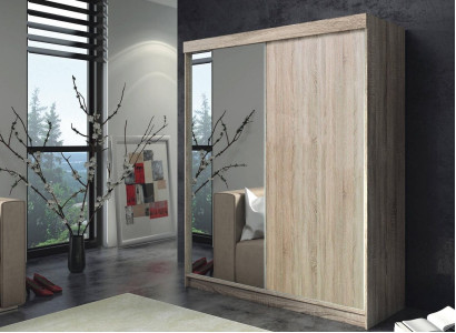Wardrobe Wardrobe Tall Cabinet Modern Beige Wood Cabinets Bedroom new